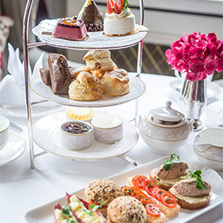 Champagne Afternoon Tea for 2 at Hayfield Manor image